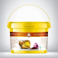 کرمفیل زعفرانی 12 کیلویی نان سحر (کارتن 12 کیلوگرمی شا مل 2 سطل 6 کیلویی)