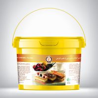 کرمفیل وانیلی 12 کیلویی نان سحر (کارتن 12 کیلوگرمی شا مل 2 سطل 6 کیلویی)