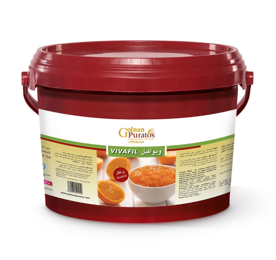 ویوافیل پرتقال گلنان پوراتوس 24 کیلو گرمی (4 سطل 6 کیلویی در کارتن)