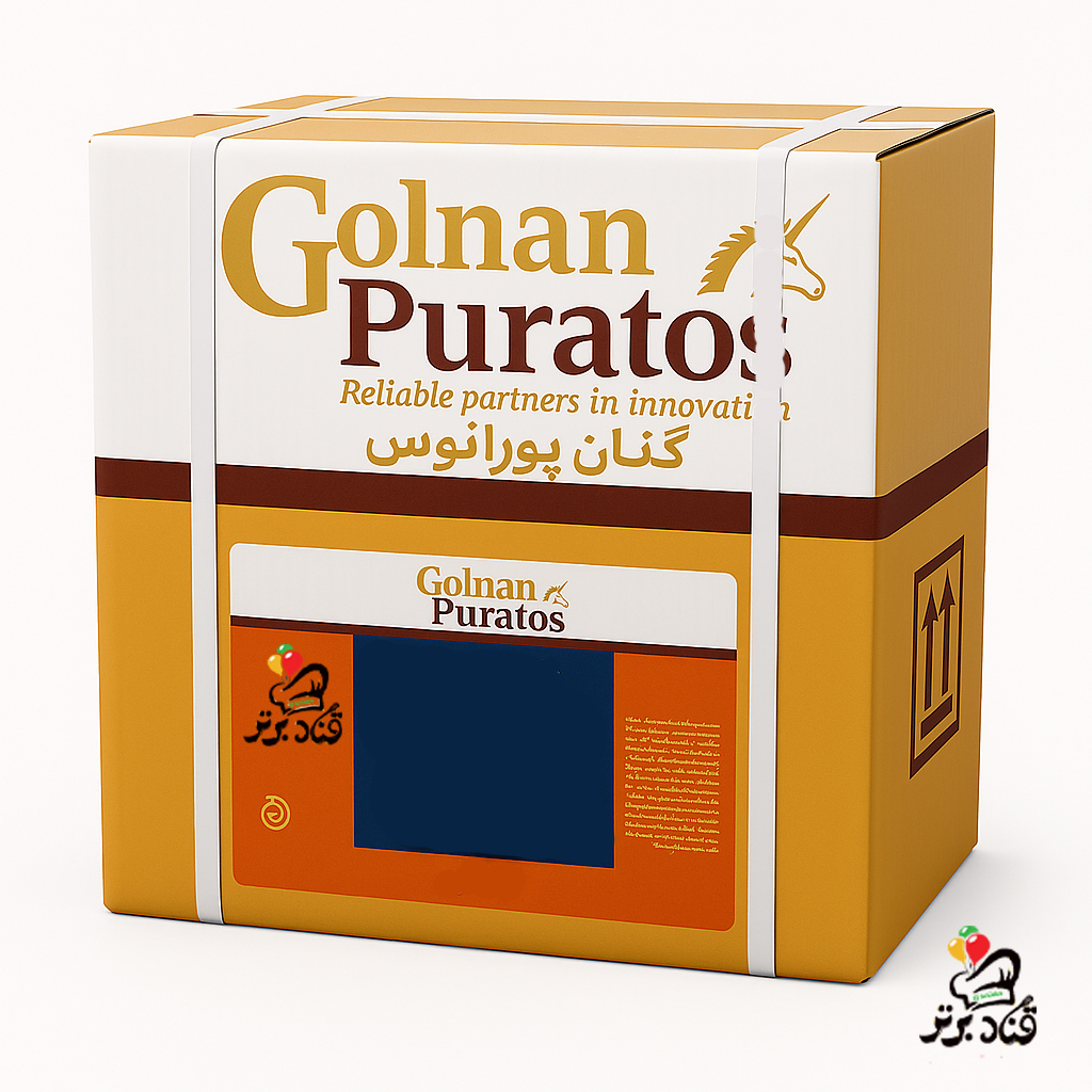 فروتفیل توت فرنگی  گلنان پوراتوس 24 کیلو گرمی (4 سطل 6 کیلویی در کارتن)