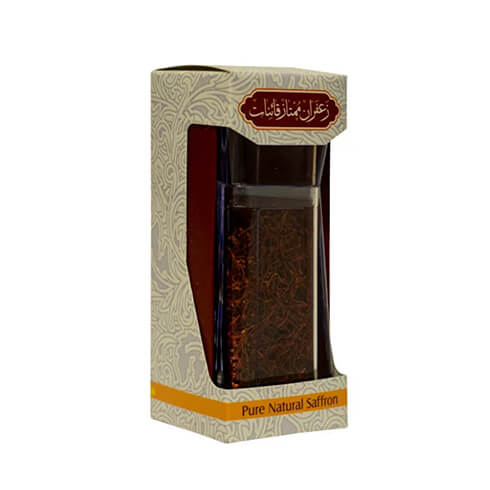 زعفران قائنات کریستالی نیم مثقالی 30 عددی (عمده) 