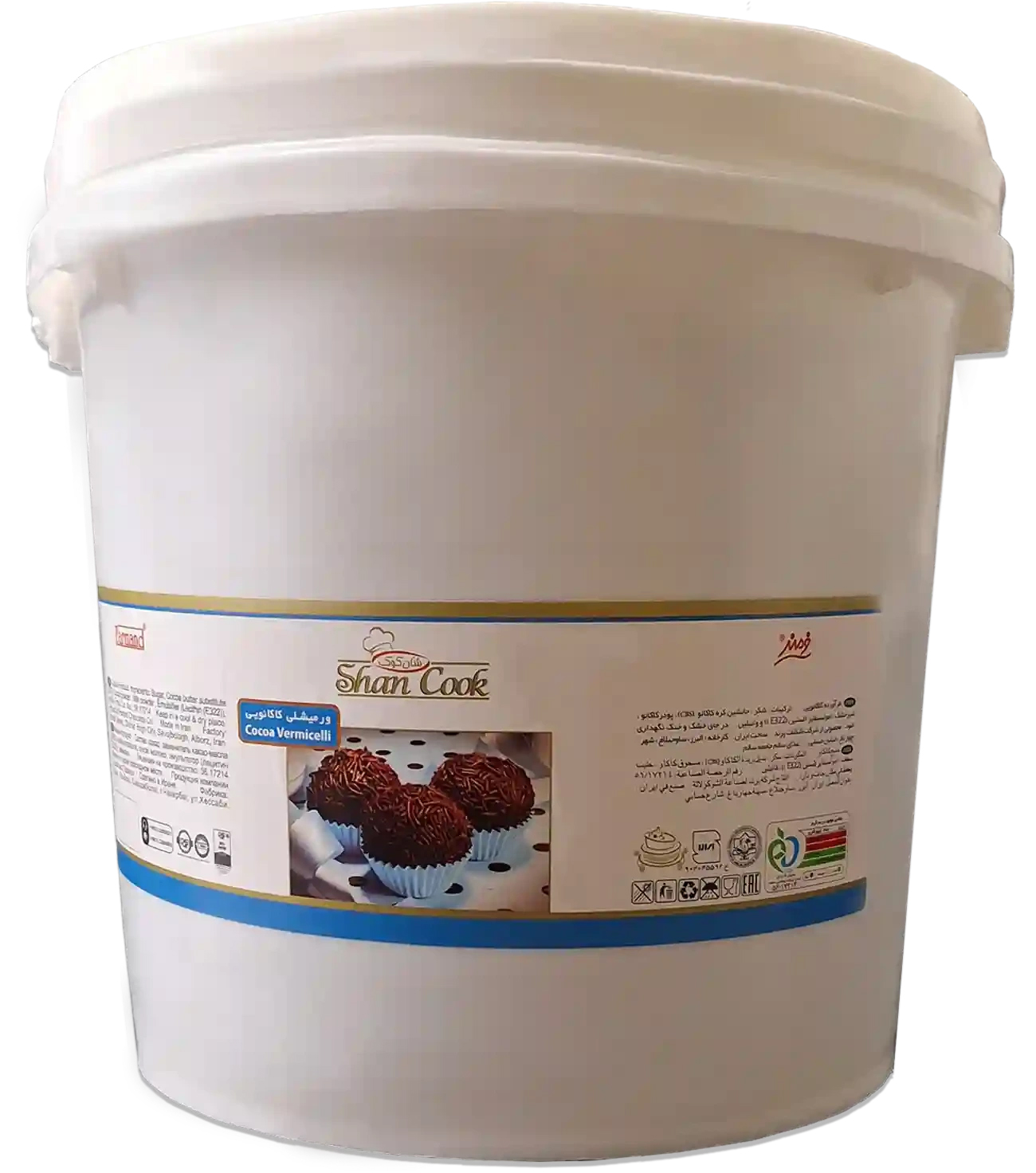 ورمیشل کاکائویی فرمند سطل 6 کیلویی