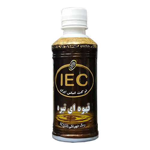 رنگ خوراکی اسانس ایران قهوه ای تیره IEC بسته 24 عددی عمده