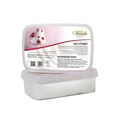 دکوفوندانت سفید گلنان پوراتوس – 12 عدد یک کیلویی در کارتن عمده