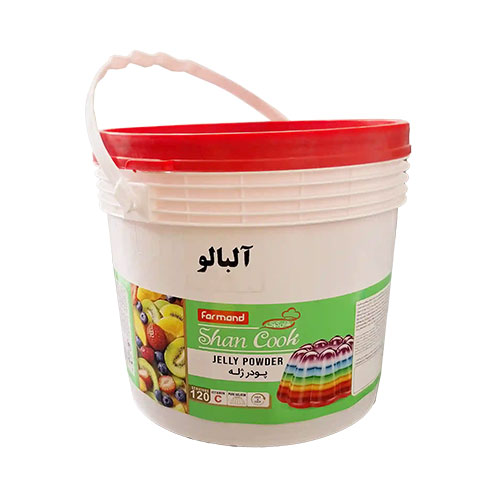 پودر ژله آلبالو فرمند سطل 3 کیلویی – 4 عدد در کارتن عمده