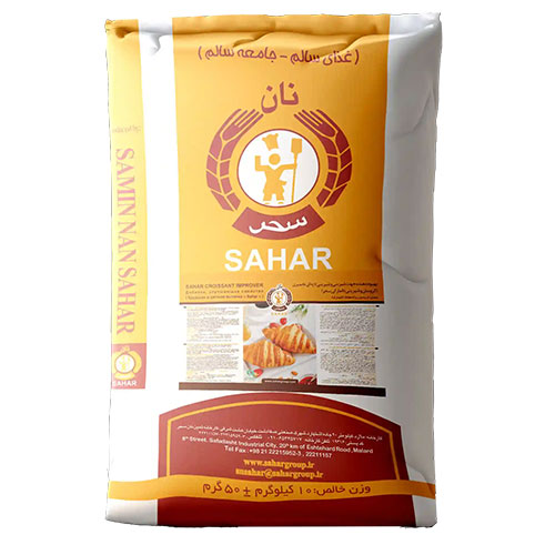 بهبوددهنده شیرینی و شیرینی لایه‌ای تخمیری نان سحر (کروسان و شیرینی دانمارکی ) – کیسه 10 کیلویی عمده