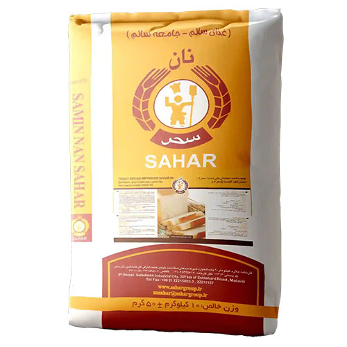 بهبوددهنده نان تست 04 سحر – کیسه 10 کیلویی عمده