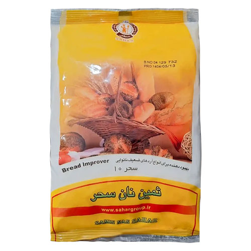 بهبوددهنده برای انواع آردهای ضعیف نانوایی نان سحر 010– بسته 500 گرمی (۲۰ عدد در کارتن) عمده