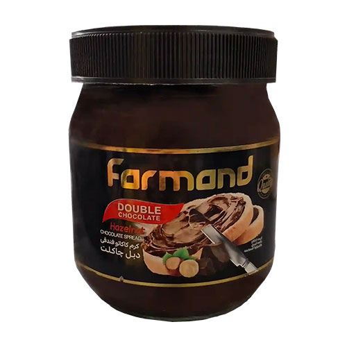 کرم کاکائو دبل چاکلت فرمند ۳۳۰ گرمی – 6 عدد در کارتن عمده