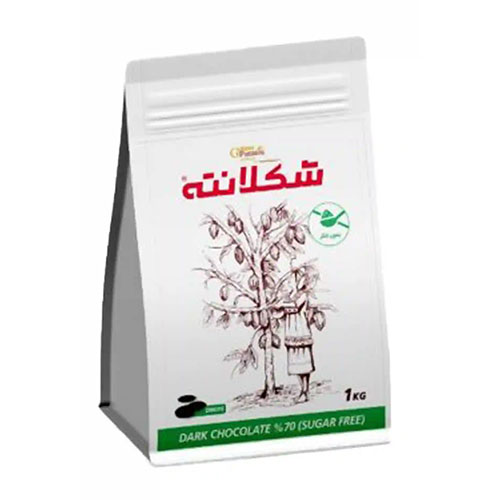 شکلانته تلخ 70درصد گلنان پوراتوس – 5 کیلویی عمده