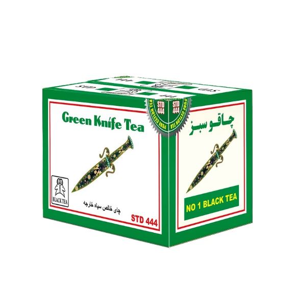 چای سیاه ممتاز باروتی چاقو سبز عمده 