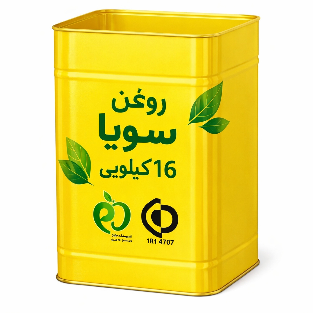 روغن سویا برند های مختلف 16 کیلویی عمده 