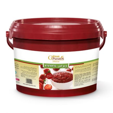 ویوافیل توت فرنگی گلنان پوراتوس 24 کیلو گرمی (4 سطل 6 کیلویی در کارتن)
