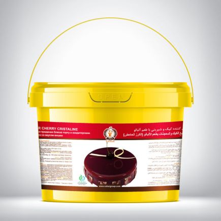  بریلو ژله براق کننده آلبالو 12 کیلویی نان سحر (عمده کارتن حاوی 2 سطل 6 کیلوگرمی)