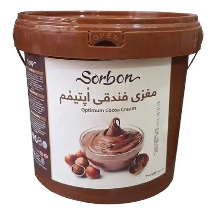 مغزی فندقی اپتیمم سوربن سطل 3 کیلویی 4 عدد در کارتن عمده