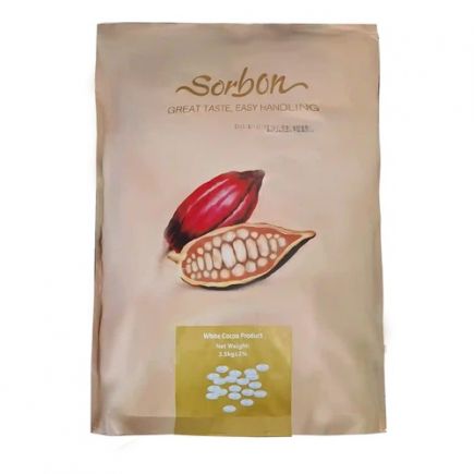 شکلات سکه‌ای سفید سوربن 2 عدد 3.5 کیلویی عمده