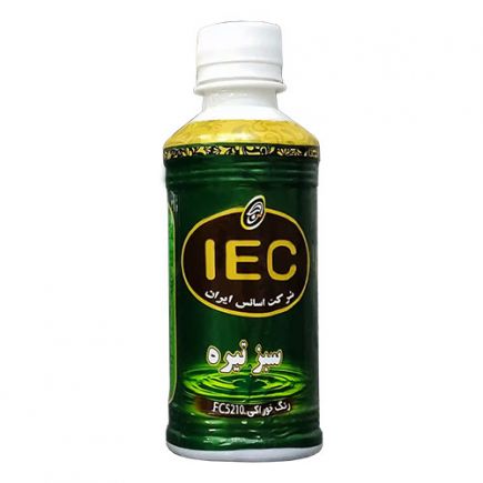 رنگ خوراکی اسانس ایران سبز تیره IEC بسته 24 عددی عمده