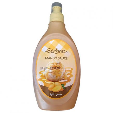 سس انبه سوربن 500 گرمی ( 12 عدد در کارتن ) عمده