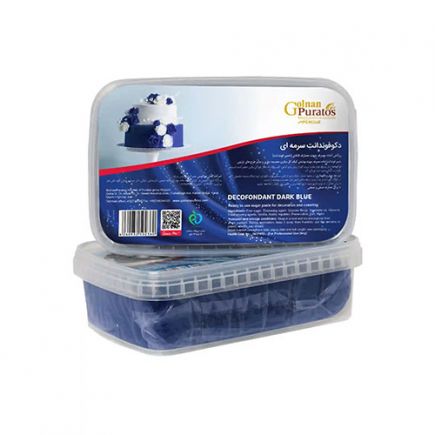 دکوفوندانت سرمه‎‌ای گلنان پوراتوس – 12 بسته 1 کیلویی در کارتن عمده