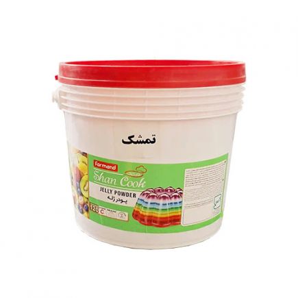 پودر ژله تمشک فرمند سطل 3 کیلویی – 4 عدد در کارتن عمده