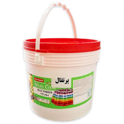 پودر ژله پرتقال فرمند سطل 3 کیلویی – 4 عدد در کارتن عمده