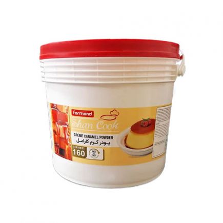 پودر کرم کارامل فرمند سطل 3 کیلویی ( 4 عدد در کارت) عمده