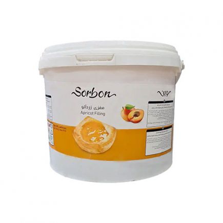 مغزی زردآلو سوربن ( ویوافیل زردالو ) – سطل ۶ کیلویی – 4 عدد در کارتن عمده