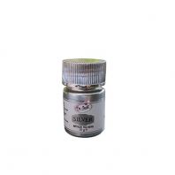 رنگ خوراکی پودری متالیک دکتر گوستو 10 گرمی نقره ای Dr.Gusto – کارتن 40 عددی عمده